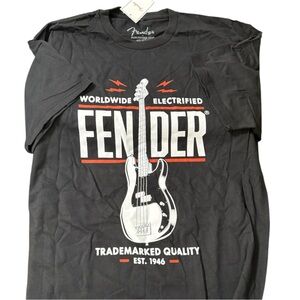 Fender P Bass Graphic T-Shirt - Size Large